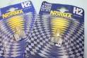 2 AMPOULES HALOGENES 12V H2 55W NORMA 50017...AUTOS DIVERS