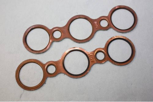 2 JOINTS DE COLLECTEUR D'ECHAPPEMENT EXCELSIOR 3621...PEUGEOT 301 mot 2 PALIERS