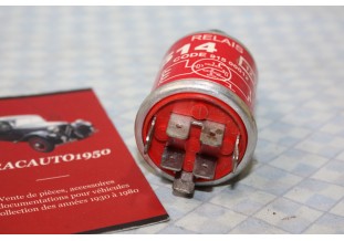 RELAIS 12V SEV MARCHAL 514 KLAXON/FEUX 7 BORNES...AUTOS ANCIENNES DIVERSES