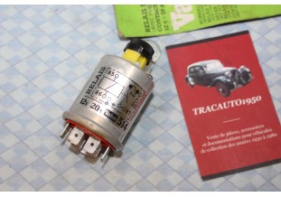 RELAIS 12V SEV MARCHAL 514 KLAXON/FEUX 7 BORNES...AUTOS ANCIENNES DIVERSES