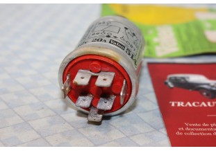 RELAIS 12V SEV MARCHAL 514 KLAXON/FEUX 7 BORNES...AUTOS ANCIENNES DIVERSES