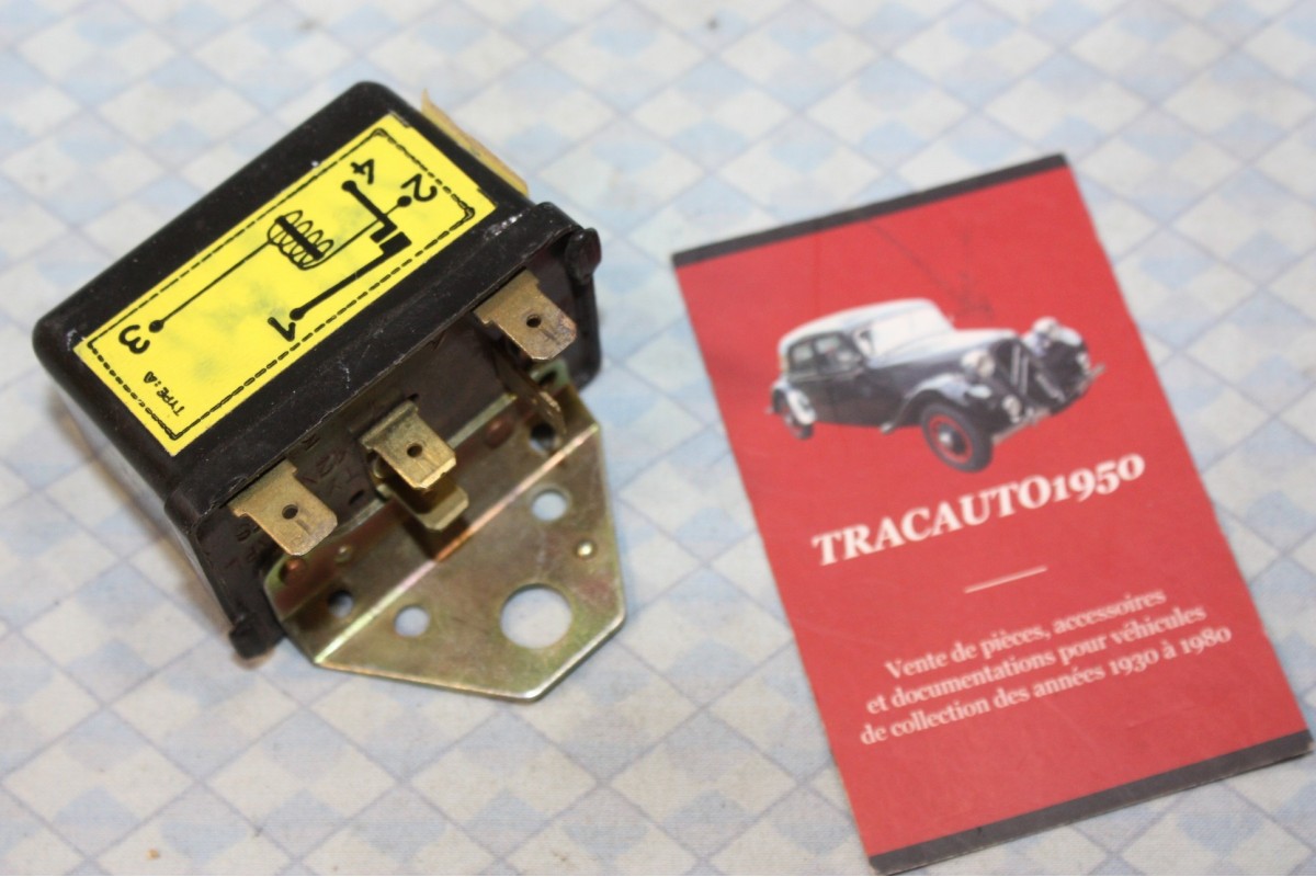 RELAIS 12V MIXO TYPE 2APL 5 BORNES...AUTOS ANCIENNES DIVERSES