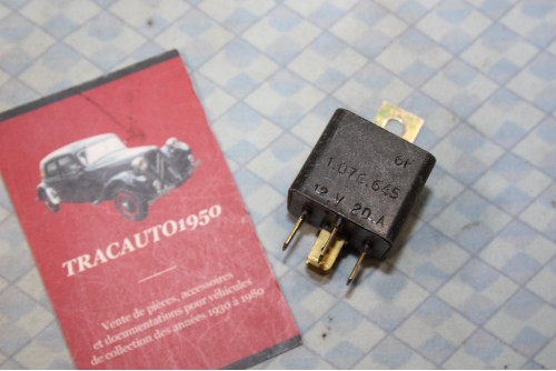 RELAIS 12V 20A MIXO 10 76645 5 BORNES...AUTOS DIVERSES