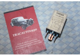 RELAIS DE CONTROLE 12V G. CARTIER 104 5 BORNES...RENAULT CITROEN