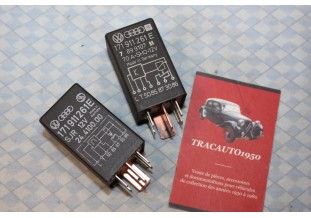 2 RELAIS DE PRECHAUFFAGE 12V SR VW 171911261E 7 BORNES..AUDI VW MERCEDES