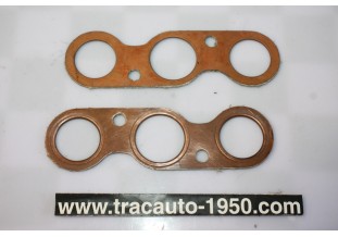 JEU DE 2 JOINTS DE COLLECTEUR ADM/ECHAP MEILLOR 4563...FLORIDE DAUPHINE GORDINI Mot 670 845cm3