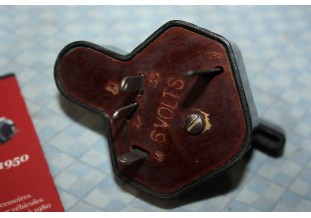 COMMUTATEUR DE CLIGNOTANT 6V SCINTEX 4 BORNES...AUTOS CAMIONS DIVERS