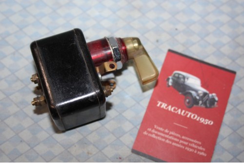COMMUTATEUR DE CLIGNOTANT 6V SCINTEX CMX 22C...CITROEN 2CV AUTOS DIVERSES