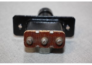 CONTACTEUR A PIED CODE/PHARE PARIS RHONE 3 BORNES...AUTOS CAMIONS TRACATEURS