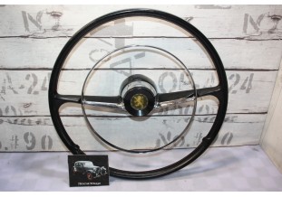 VOLANT QULLERY M576 2 BRANCHES Ø 420mm AVEC CERCLO KLAXON...PEUGEOT 404