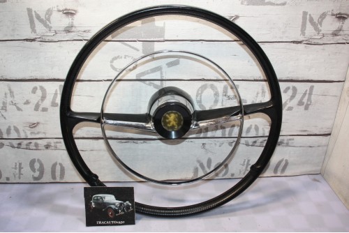 VOLANT QULLERY M576 2 BRANCHES Ø 420mm AVEC CERCLO KLAXON...PEUGEOT 404