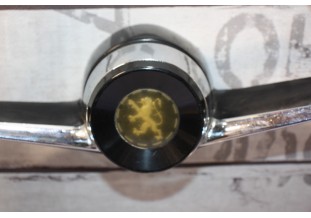 VOLANT QULLERY M576 2 BRANCHES Ø 420mm AVEC CERCLO KLAXON...PEUGEOT 404