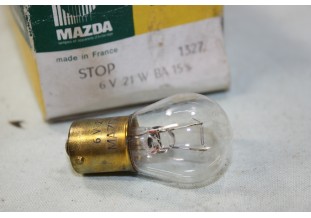 BOITE DE 10 AMPOULES STOP 6V 21W BA15 S NORMA 1327...AUTOS ANCIENNES