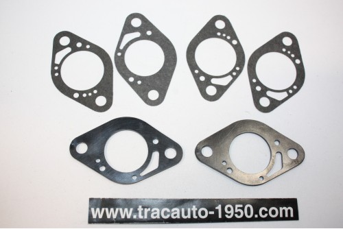 JEU DE 6 CALES/JOINTS CARBURATEUR Ø 32 EP DIVERS...AUTOS DIVERS