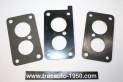 3 CALES D'EMBASE DE CARBURATEUR DOUBLE Ø32/35 EP/div...AUTOS DIVERS