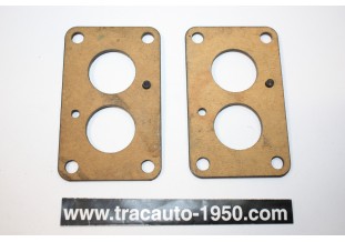 2 CALES D'EMBASE DE CARBURATEUR Ø32/32 EP/3,5mm...AUTOS DIVERS