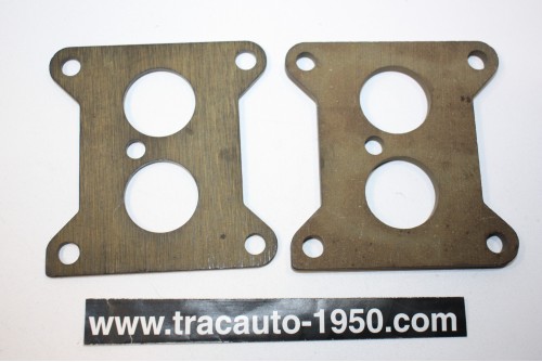 2 CALES D'EMBASE DE CARBURATEUR Ø30/30 EP/3-6mm...AUTOS DIVERS