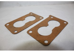 LOT DE 2 JOINTS D'EMBASES POUR CARBURATEUR DOUBLE CORPS...AUTOS DIVERS ANCIENNES / COLLECTIONS