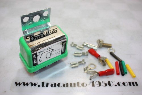 RELAIS DE DEMARRAGE 6V DUCELLIER 605691 4 BORNES...AUTOS DIVERS