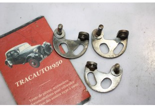 3 SUPPORTS DROIT/GAUCHE POUR ALLUMEUR RB TYPE DUPLEX...AUTOS ANCIENNES