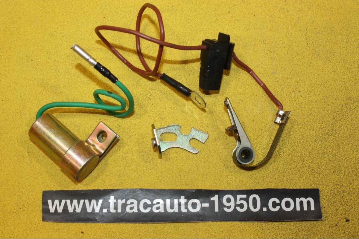 KIT RUPTEURS /CONDENSATEUR 618464T POUR ALLUMEURS DUCELLIER...VISA SUPER PEUGEOT 104
