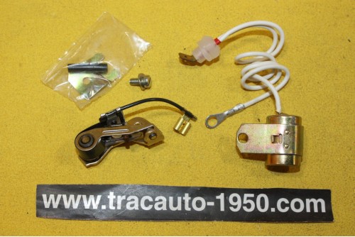 KIT RUPTEURS/CONDENSATEUR P242 POUR ALLUMEURS PARIS RHONE...PEUGEOT 104 204 304