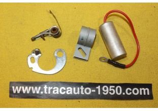 KIT RUPTEURS/CONDENSATEUR D620 POUR ALLUMEURS DUCELLIER...R4 R5 R6 AUTOBIANCHI A112
