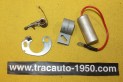 KIT RUPTEURS/CONDENSATEUR D620 POUR ALLUMEURS DUCELLIER...R4 R5 R6 AUTOBIANCHI A112