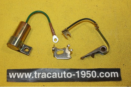 KIT RUPTEURS/CONDENSATEUR DSK 009 POUR ALLUMEURS DUCELLIER...ALPINE R5 FUEGO R18 R20
