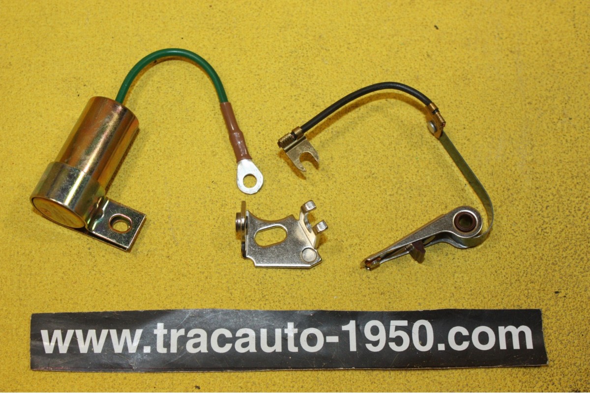 KIT RUPTEURS/CONDENSATEUR DSK 009 POUR ALLUMEURS DUCELLIER...ALPINE R5 FUEGO R18 R20