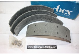 JEU DE GARNITURES DE FREIN AVANT ABEX J1353-250...PEUGEOT J7