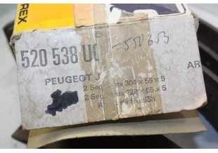 JEU DE GARNITURES DE FREIN ARRIERE FLERTEX 520538...PEUGEOT J7 UTIL...