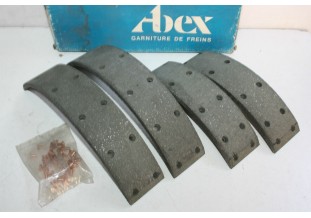 JEU DE GARNITURES DE FREIN ARRIERE ABEX M4299...PEUGEOT UTILITAIRES J7 J9