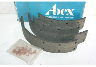 JEU DE GARNITURES DE FREIN ARRIERE ABEX M4299...PEUGEOT UTILITAIRES J7 J9