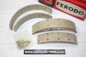 JEU DE GARNITURES DE FREIN AV FERODO 121116...POUR RENAULT R4 R4F4 R5L