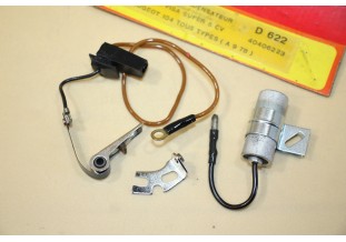KIT RUPTEURS/CONDENSATEUR D622 POUR ALLUMEURS DUCELLIER...