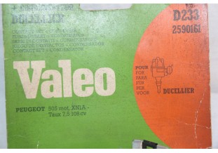 KIT RUPTEURS/CONDENSATEUR 2590161 POUR ALLUMEUR DUCELLIER...PEUGEOT...