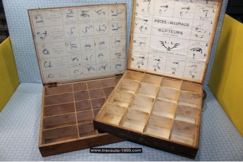 LOT DE 2 COFFRETS GARAGISTE ALLUMAGE LEWY'S / LUM/LUX