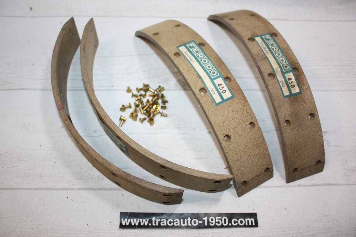 JEU DE GARNITURES DE FREIN FEROD 316x50x6,5mm...RENAULT COLORALE