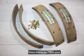 JEU DE GARNITURES DE FREIN FEROD 316x50x6,5mm...RENAULT COLORALE