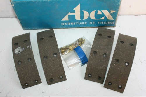 JEU DE GARNITURES DE FREIN ARRIERE ABEX M3184...CITROEN LN LNA VISA PEUGEOT 104