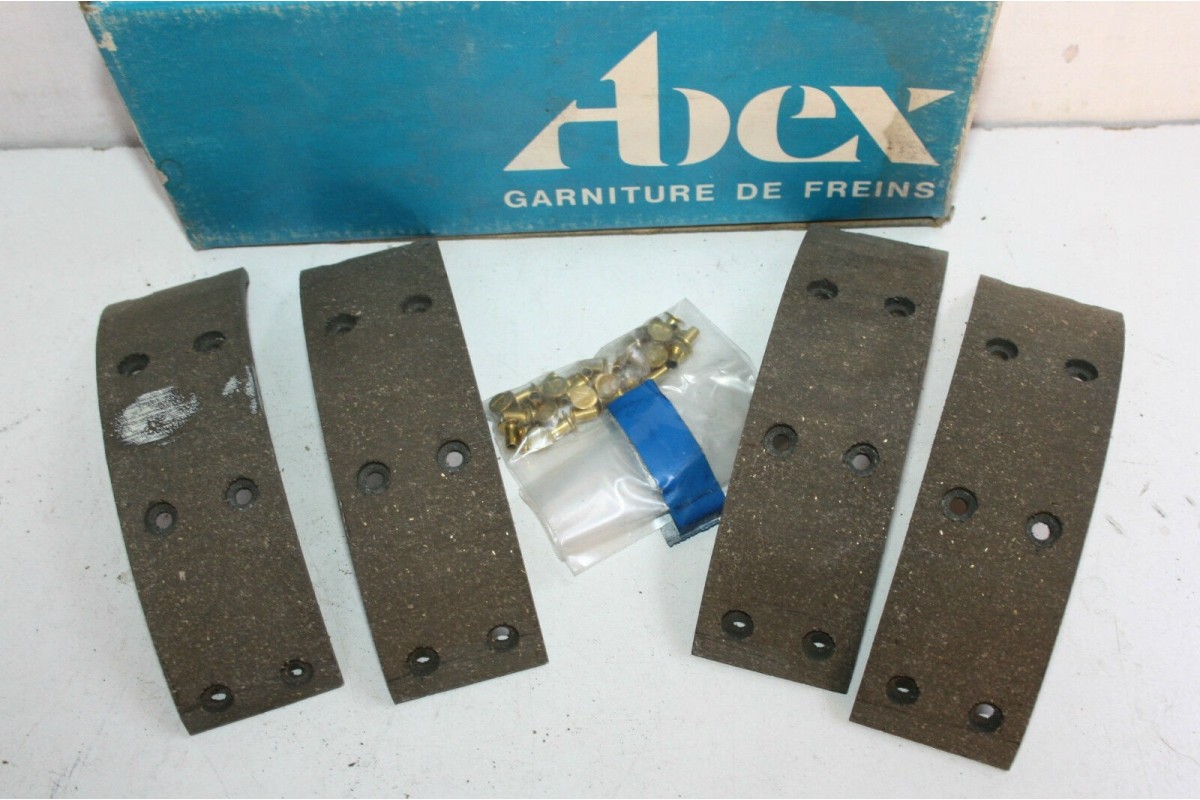 JEU DE GARNITURES DE FREIN ARRIERE ABEX M3184...CITROEN LN LNA VISA PEUGEOT 104