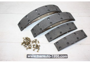 JEU DE GARNITURES DE FREINS ARRIERES...CITROEN TRACTION 11CV
