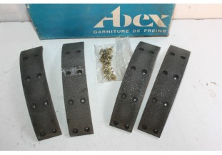 JEU DE GARNITURES DE FREIN ARRIERE ABEX M3244...ESCORT TAUNUS CAPRI...