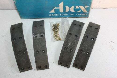 JEU DE GARNITURES DE FREIN ARRIERE ABEX M3244...ESCORT TAUNUS CAPRI...