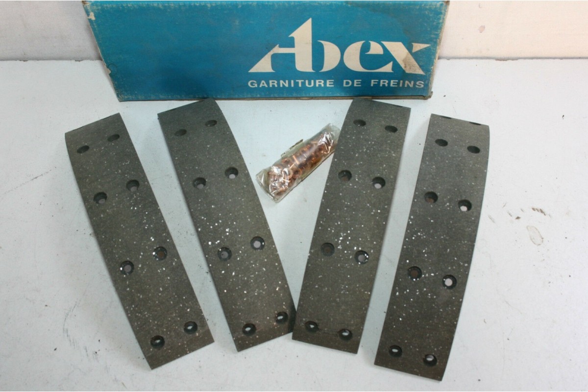 JEU DE GARNITURES DE FREIN ARRIERE ABEX M3730...BMW 316 318 320 518 520 1800