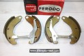 JEU DE MACHOIRES DE FREINS AV Ø 200MM FERODO 110451B...2CV AMI 6 DYANE 4