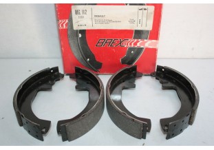 JEU DE MACHOIRES DE FREINS AVANT D/200 BREX...RENAULT R4 L SUPER UTILITAIRES R5