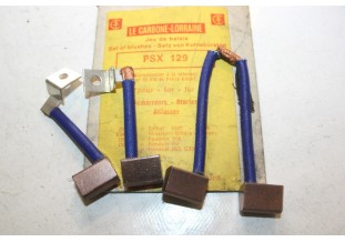 CHARBONS PSX 129 POUR DEMARREUR 12V PARIS RHONE...POUR TALBOT 1307 1308 HORIZON