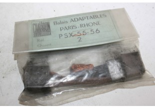 CHARBONS PSX 55-56 POUR DEMARREUR PARIS RHONE...POUR CITROEN 2CV RE...
